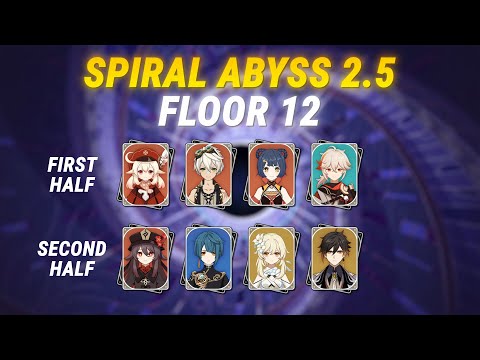 Spiral Abyss 2.5 - Floor 12 | Mono Pyro Klee - Hutao Vaporize