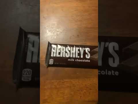 Hershey milk chocolate candy bar 🍫