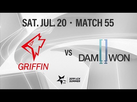 GRF vs DWG | Match55 H/L 07.20 | 2019 LCK Summer