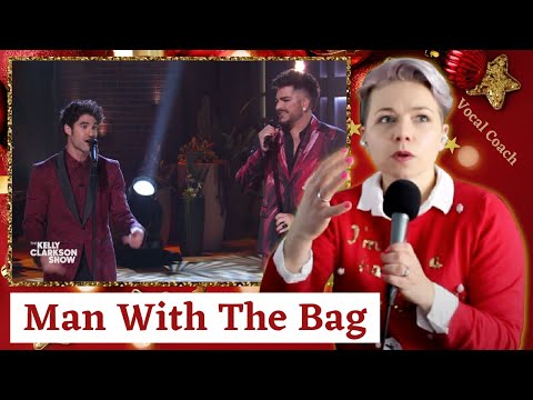 Adam Lambert & Darren Criss - Man With The Bag - New Zealand Vocal Coach Analysis and Reaction
