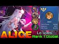 5,500+ Matches Alice with 81% Win Rate - Top 1 Global by Lα licers. - Mobile Legends