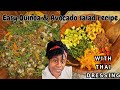 Simple Quinoa Avocado Salad Recipe With Thai Dressing Lua Lih