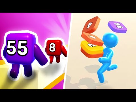 Level Up Numbers vs Idle 2048 Land  - Max Level Gameplay (Part 1)
