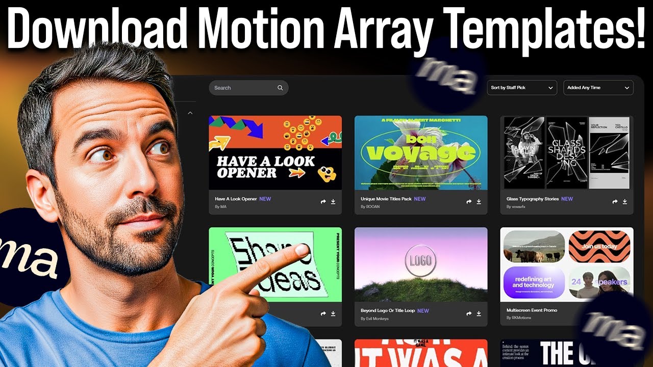 How to Download Motion Array Templates for Free (Step-by-Step)