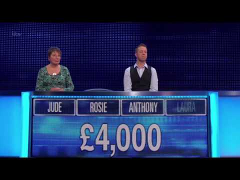 Rosie Gets Her Haslet Question Right - The Chase