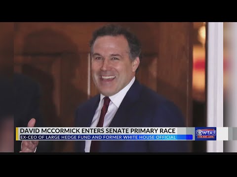 David McCormick enters senate primary race