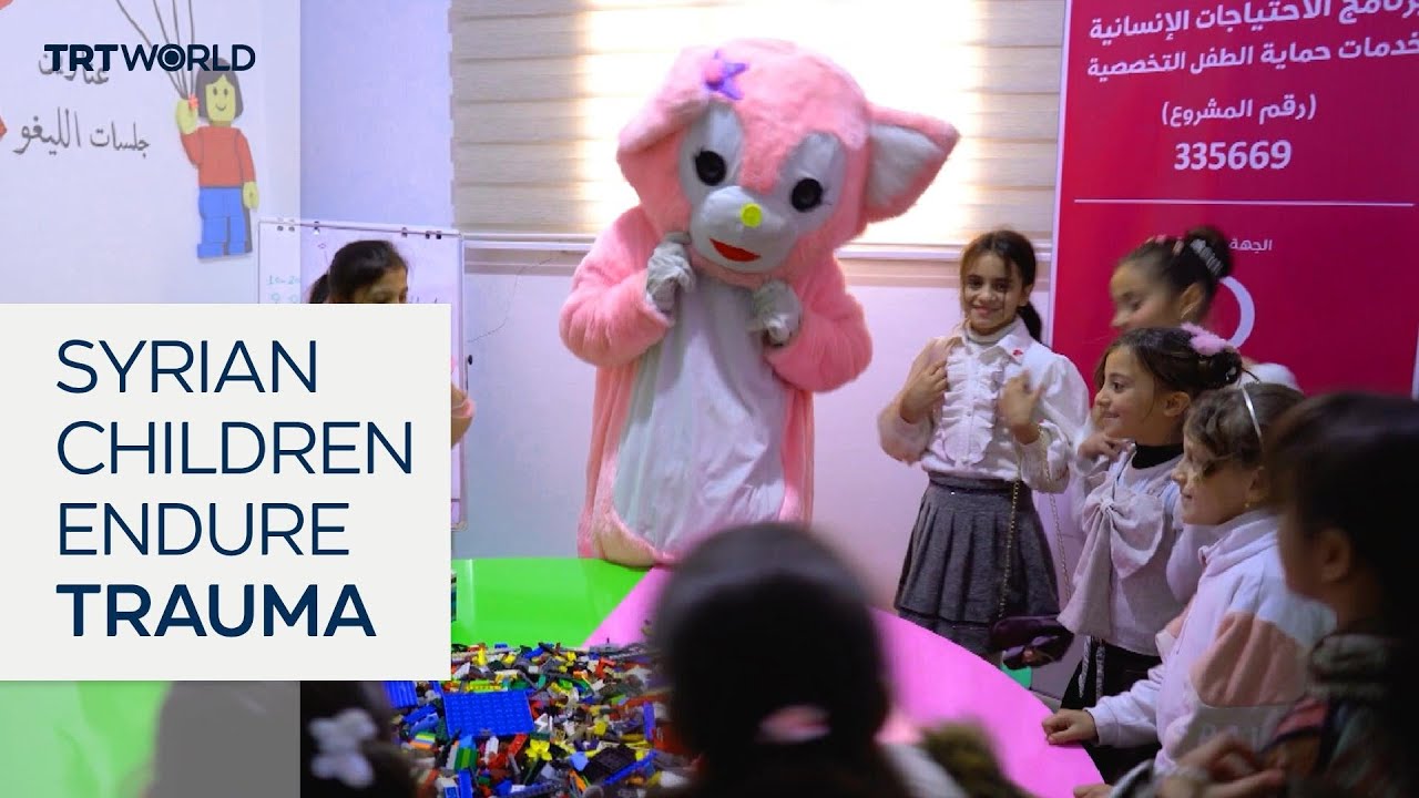 Syrian children still struggle with war trauma