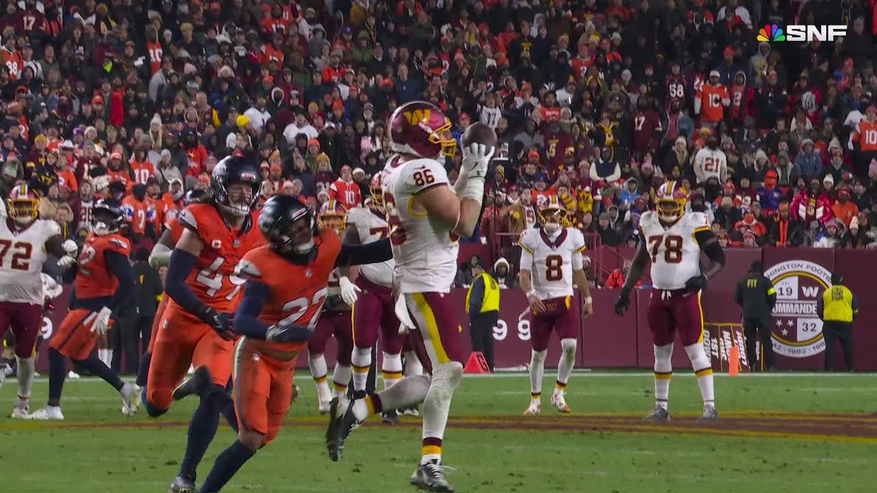 Zach Ertz's Best Plays From 106-yard Game vs. Broncos | NFL | Washington Commanders