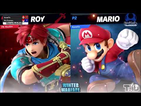 Archanea (Roy) vs Koveto (Mario) - Winners Finals | Winter Warfare 2019