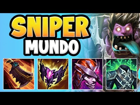 TILTING THE ENEMY IS TOO EASY WITH THIS Q SNIPER MUNDO STRATEGY! MUNDO GAMEPLAY! League of Legends