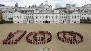100 days to go at Horse Guards Parade