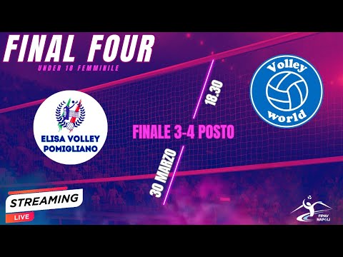 FINAL FOUR UNDER 18 FEMMINILE - FINALE 3/4 POSTO