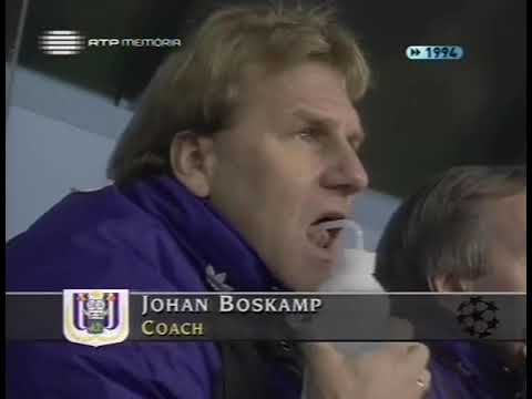 RSC Anderlecht vs SL Benfica | Full Match | 1994/95 Champions League (Classic European Clash)