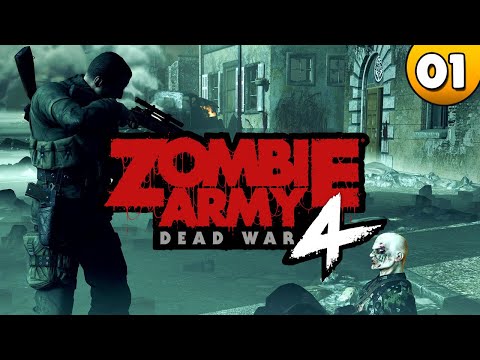 Nazizombies überall ⭐ Let's Play Zombie Army 4 PC 👑 #001 [Deutsch/German]