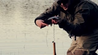 preview picture of video 'Flugfiskepremiären hos Tiveden Flyfish 2012'