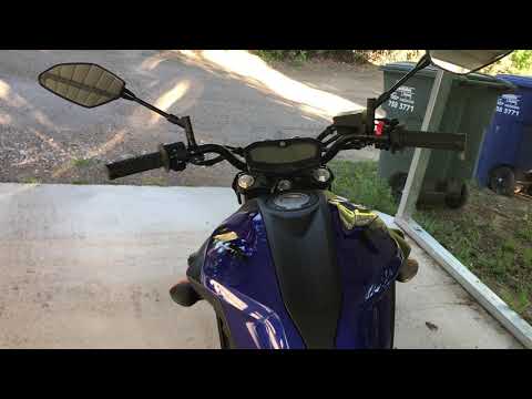 Yamaha MT 07 Renthal medium bars