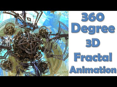 3D Fractal Animation: 360° of Enlightenment