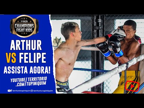 Felipe vs Arthur - Champions Fight Kids 3