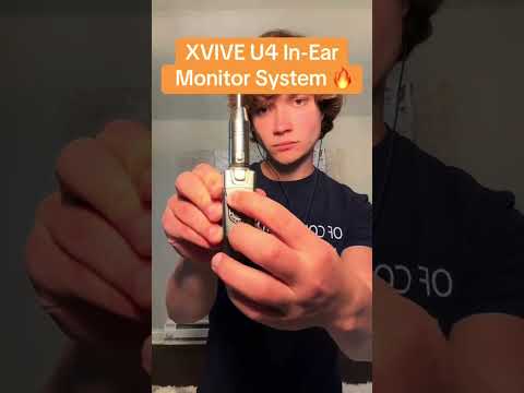 Check Out This Xvive U4 In-Ear Monitor System! 🔥 #xvive #u4 #musiciansoftiktok @xvive_audio