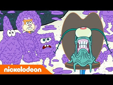 Capa de Bob Esponja | Patrick atola no grude!| Nickelodeon em Português