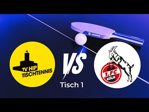 TV Hilpoltstein vs. 1.FC Köln | 2.Bundesliga Tischtennis Tisch 1