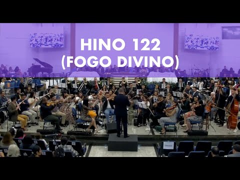 Harpa Cristã - Hino 122 (Fogo Divino) - Orquestra AD Lapa