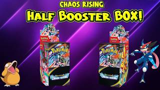 Will I Regret Ripping This Chaos Rising Half Booster Box?