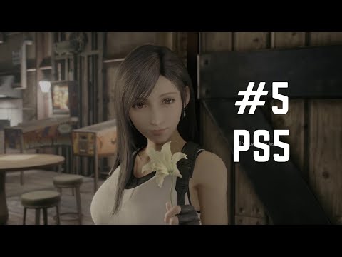 Final Fantasy 7 Remake Walkthrough Gameplay Part 5 - Tifa (PS5)(1080p HD)