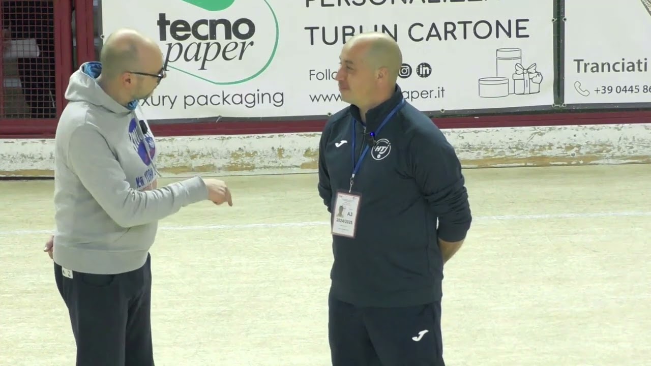 Interviste A2 – Denis Boscaro - Montecchio Precalcino vs Trissino (9^ Giornata - Coppa Italia Serie A2)