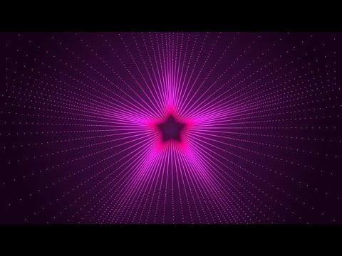 Retro Star Background Stock Motion Graphics