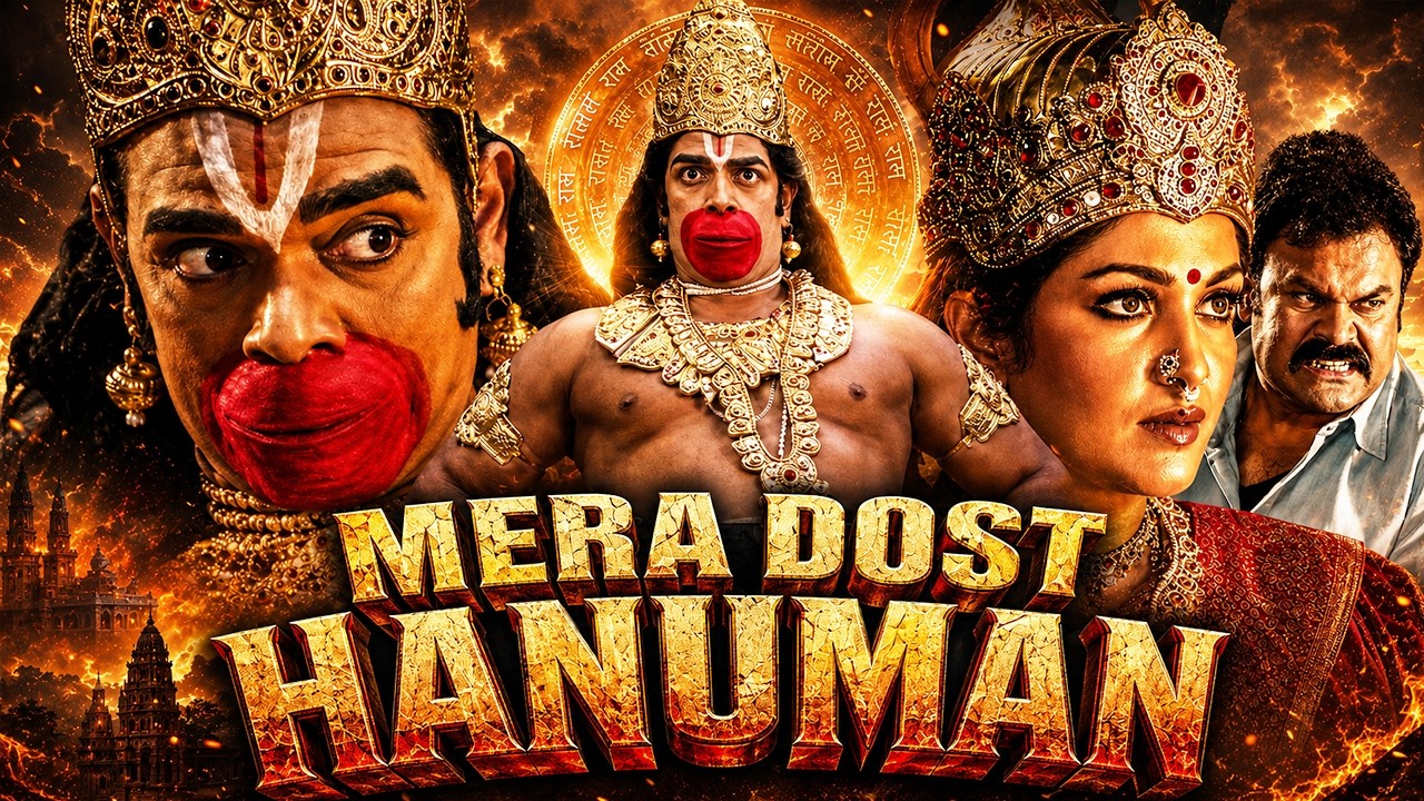 मेरा दोस्त हनुमान (Full HD) हिंदी मूवी | नागेंद्र बाबू, राम्