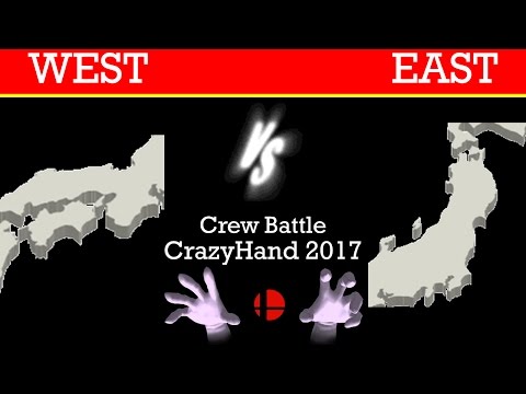 CrazyHand 2017 Crew Battle - WEST vs. EAST