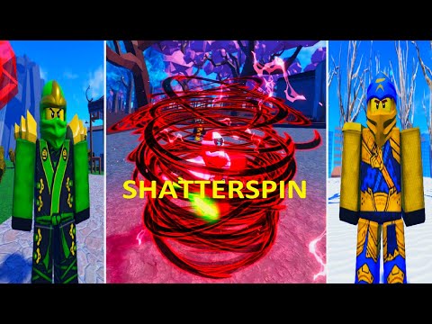 How to get SHATTERSPIN in NINJA LEGACY RP  [UPDATE] -  ROBLOX !