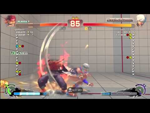 MCZ Daigo Umehara  Evil Ryu  Vs galtu111111  Elena  USF4 Game 2