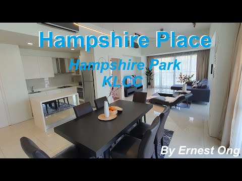 Modern and Chic 2 Bedroom 2 Bathroom Unit for Rent in Hampshire Place @ Hampshire Park KLCC