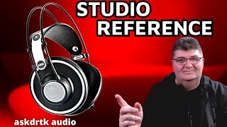 Video thumbnail for AKG K702 Reference Studio Headphone Review - Studio Reference Sound? by askdrtk