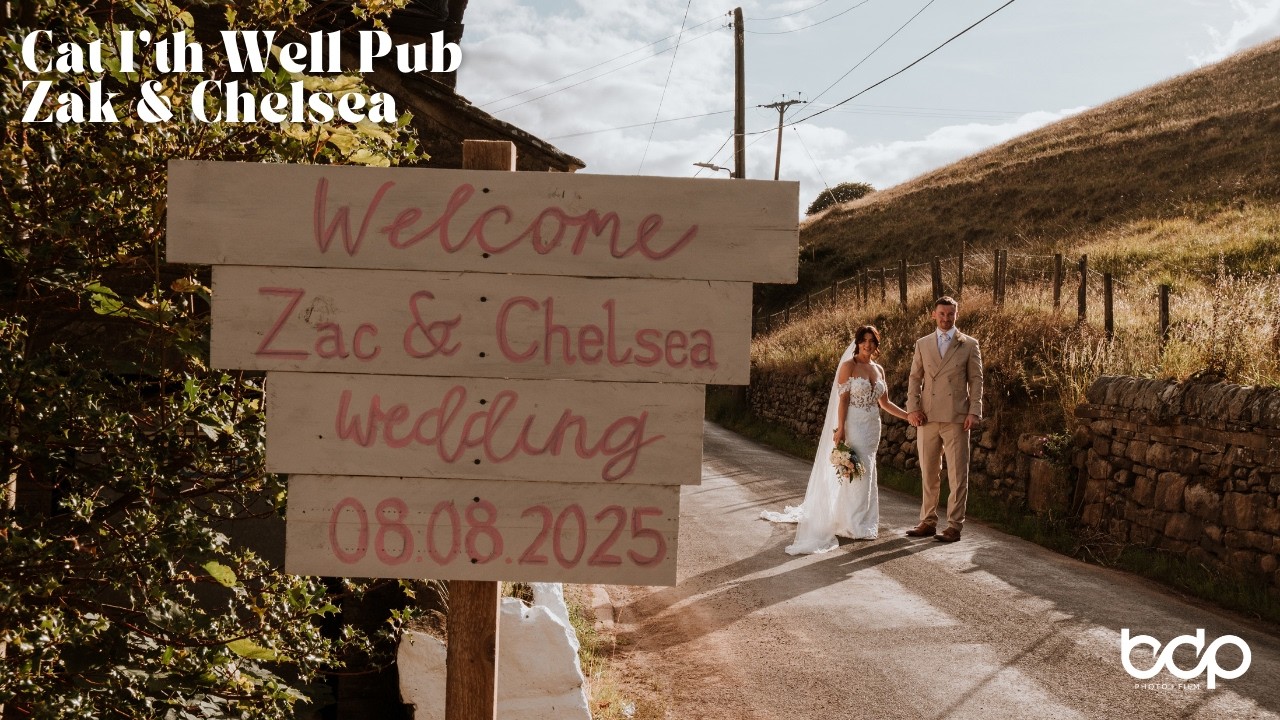 Cat I'th Well Pub wedding photography and film