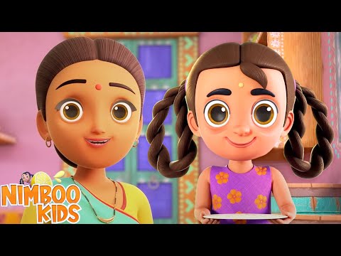 Mummy Ki Roti Gol Gol, Laal Tamatar + Hindi Rhymes Collection