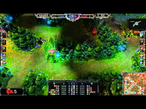 Singapore Sentinels vs iCeLanD - Game 1 - IPL 5