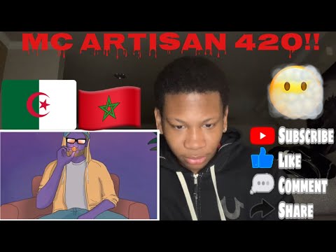 Algerian Rap Reaction Mc Artisan - 420 (Prod. By Saint Cardona) AMERICAN REACTS