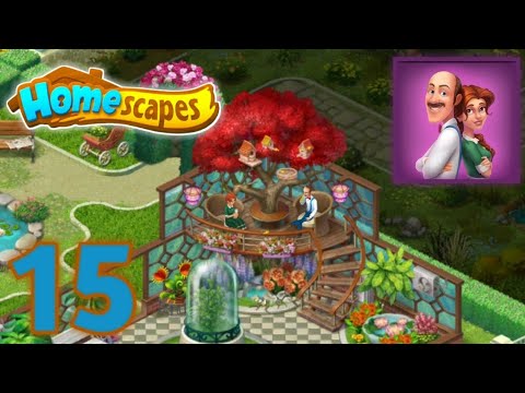 Homescapes - Gameplay Walkthrough - Part 15 - Day 15 (iOS, Android)