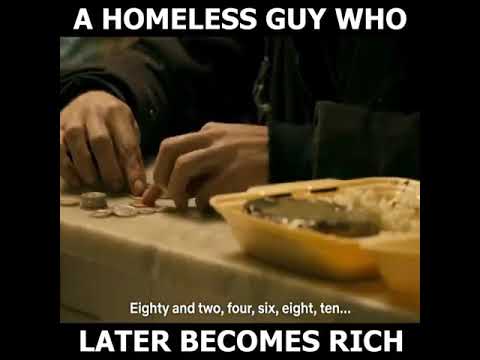 A Homeless guy who later becomes rich | How a cat change his life