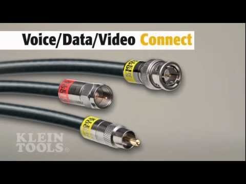 Coax Cable Installation & Test Kit - VDV002-818 | Klein Tools