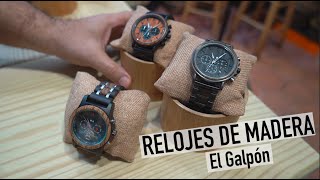 RELOJES DE MADERA | #elgalpon