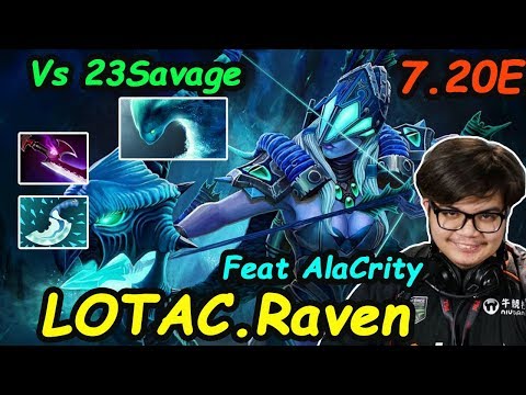 LOTAC Raven - [Drowranger] Midlane Vs 23savage  Monster Wonderkid [Morphiling] | Dota2 7.20 Rank