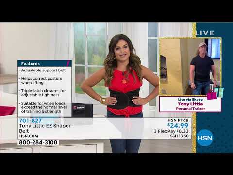 Tony Little EZ Shaper Belt