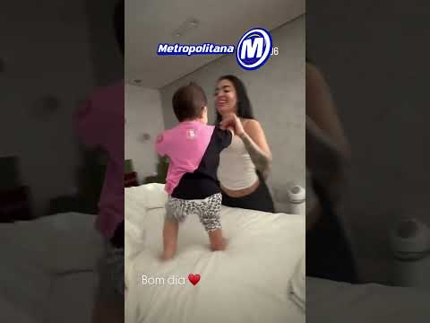 MC Mirella e Dynho alves compartilham rotina com a filha Serena e divertem seguidores