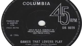 Donald Peers   Games That Lovers Play 1966