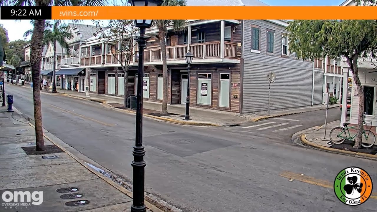 Live webcam view of Irish Kevin's Duval Street Cam