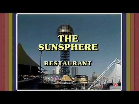 Sunsphere Ad, 1982 World's Fair, Knoxville Tennessee